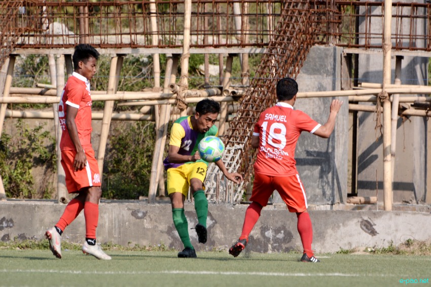 61st CC Meet Invitation Football Tournament 2018-19 : Sagolband United vs NACO  at  Khuman Lampak :: 11 March 2019