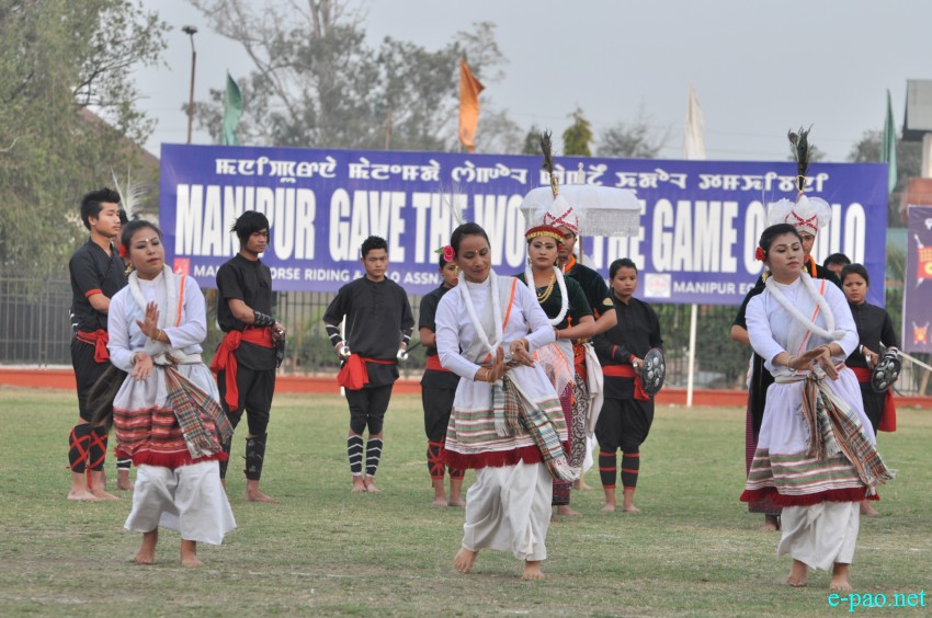 Cultural programme performed at 57th Mountain Division Exhibition Polo Match at Polo Ground :: 20 February 2016