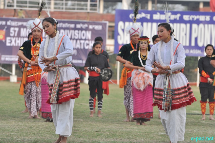 Cultural programme performed at 57th Mountain Division Exhibition Polo Match at Polo Ground :: 20 February 2016