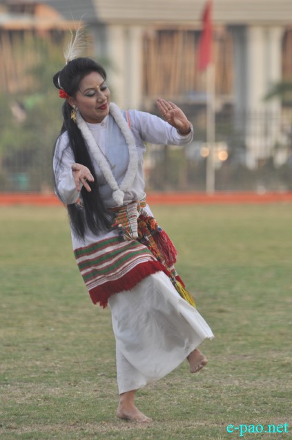 Cultural programme performed at 57th Mountain Division Exhibition Polo Match at Polo Ground :: 20 February 2016
