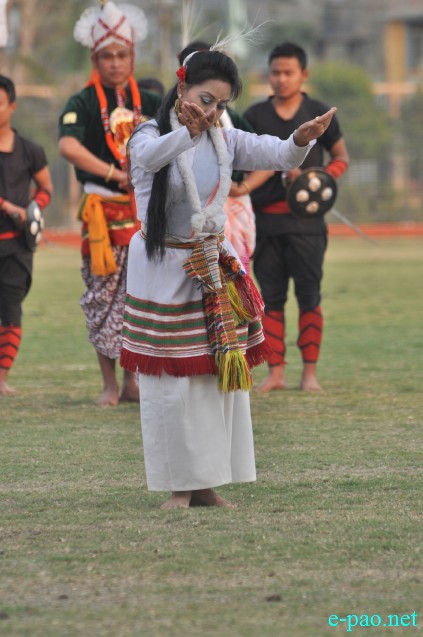 Cultural programme performed at 57th Mountain Division Exhibition Polo Match at Polo Ground :: 20 February 2016