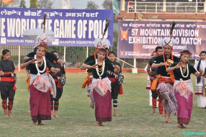Cultural programme performed at 57th Mountain Division Exhibition Polo Match at Polo Ground :: 20 February 2016