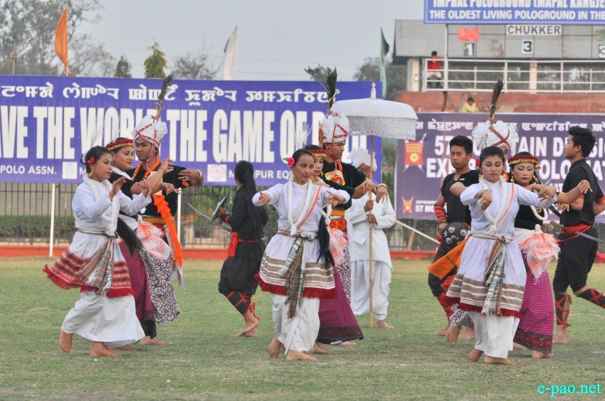 Cultural programme performed at 57th Mountain Division Exhibition Polo Match at Polo Ground :: 20 February 2016