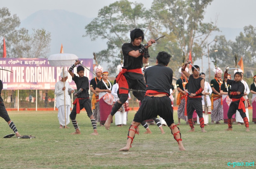 Cultural programme performed at 57th Mountain Division Exhibition Polo Match at Polo Ground :: 20 February 2016