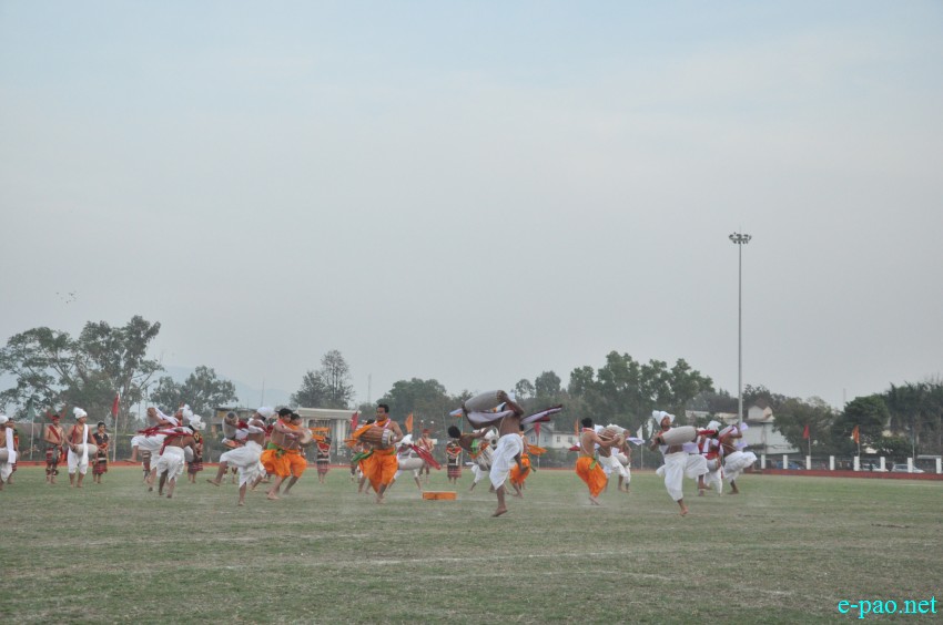 Cultural programme performed at 57th Mountain Division Exhibition Polo Match at Polo Ground :: 20 February 2016