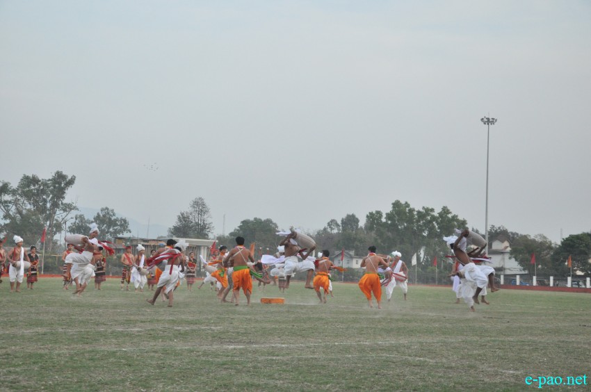 Cultural programme performed at 57th Mountain Division Exhibition Polo Match at Polo Ground :: 20 February 2016