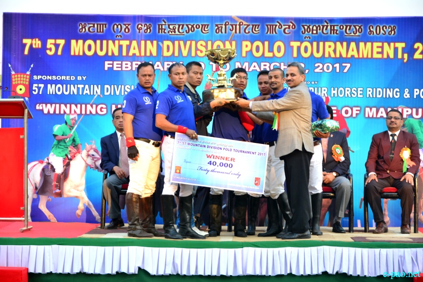 7th 57 Mountain Division Polo Tournament at Mapal Kangjeibung  :: 2nd March, 2017