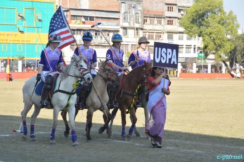 USPA Vs Manipur Team :: 2nd Manipur Statehood Day Women's Polo Tournament :: 17th January 2017