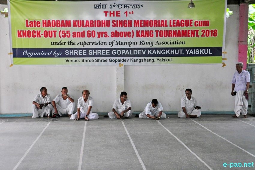 1st Late Haobam Kulabidhu Memorial (55 / 60 yrs above) Kang Tournament at Kangshang, Yaiskul :: 13 May 2018