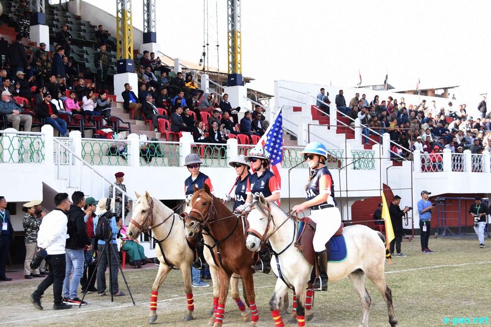 Inaugural Ceremony of 5th Manipur Statehood Day Women's Polo Tournament at Mapal Kangjeibung :: January 17 2020