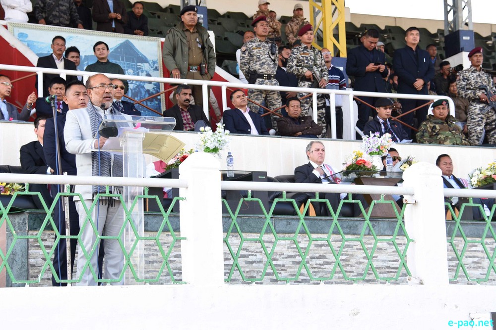 Inaugural Ceremony of 5th Manipur Statehood Day Women's Polo Tournament at Mapal Kangjeibung :: January 17 2020
