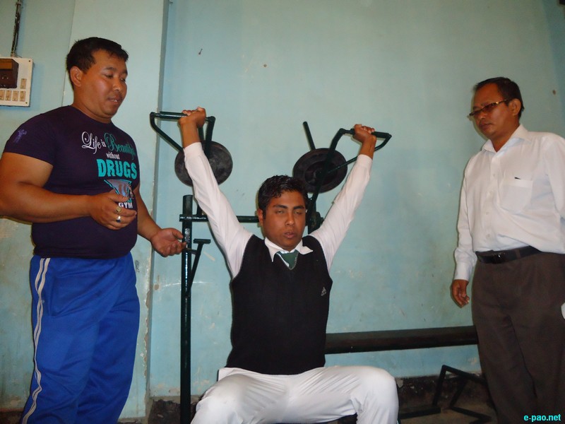 Animal Gym donates special equipment for physical training  to  Ideal Blind School :: 22 March, 2013