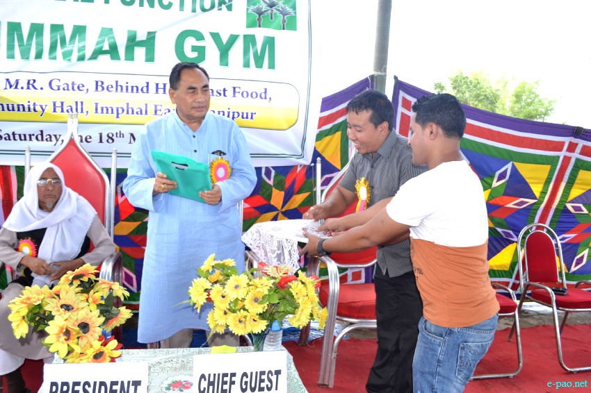 Al-Ummah Gym Inauguration at Khabeisoi Community Hall, Khabeisoi, Khurai  :: May 18 2013