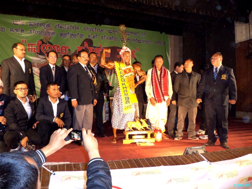 'Mr Moirang Khamba' State Level Body Building Championship at Moirang, Manipur :: February 09 2013