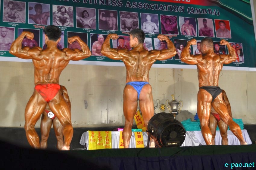 Mr Manipur Contest 2013 : Organised by All Manipur Body Building and Fitness Association (AMBBA) :: 9-10 November 2013