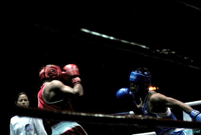 Boxing Event at the 27th NE Games 2013 at Khuman Lampak Boxing Arena, Imphal :: April 9 2013
