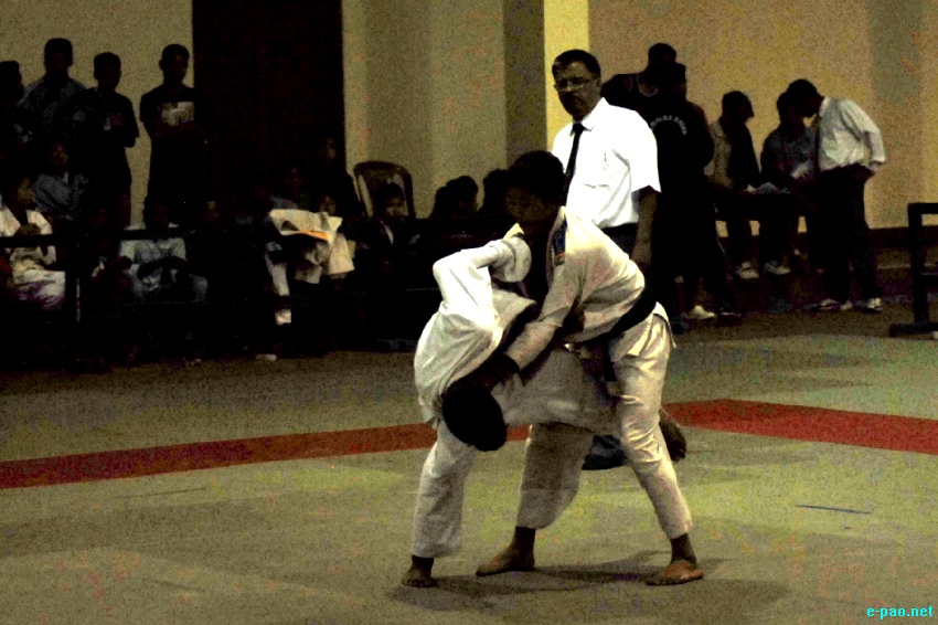 Judo  Event at the 27th NE Games 2013 at Khuman Lampak Multipurpose hall , Imphal :: April 9 2013