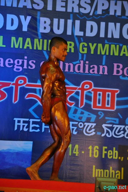 4th Junior/Masters/Physically challenged National Body Building Championship at Khuman Lampak ::  15 February 2014