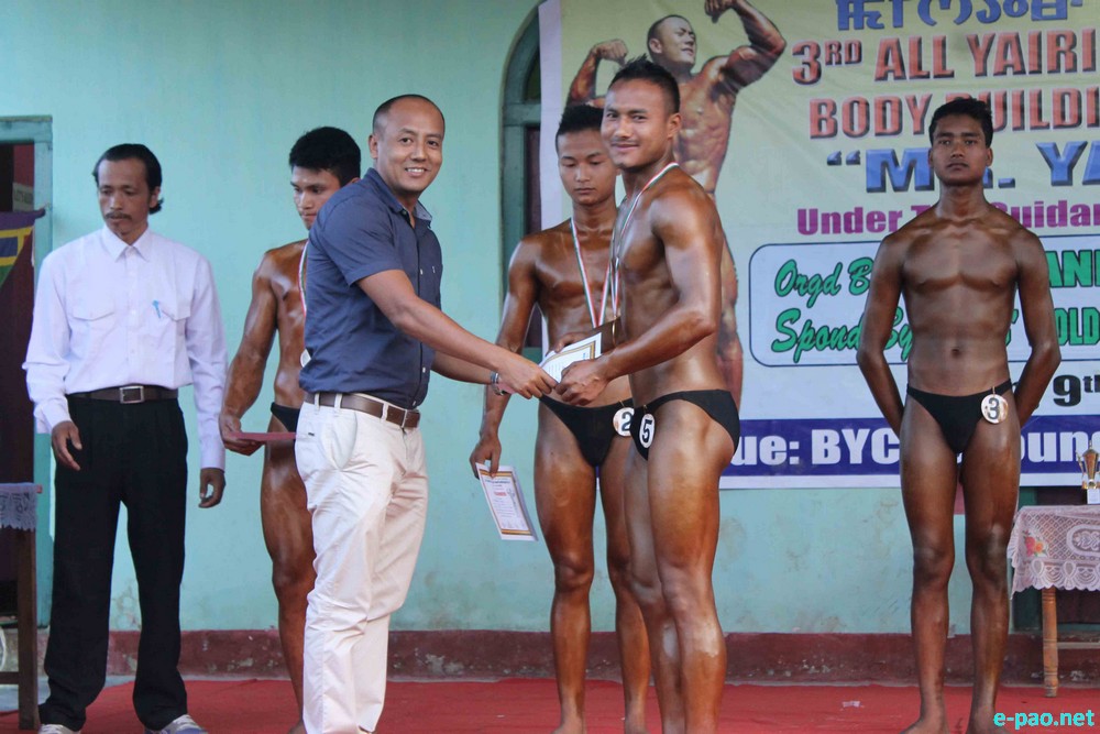 3rd All Yairipok Body Building Championship 2015 at Yairipok :: 10 Sept 2015