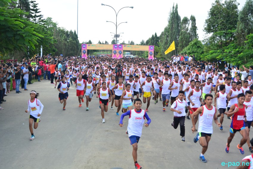  11th Mega Marathon Manipur 2017 (Run for Your Nation) at  Khuman Lampak, Imphal  :: 24th September 2017  