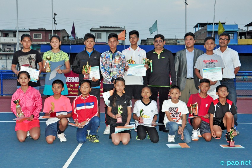 16th Governor's Trophy Junior Tennis Tournament at Officer's Club,  Lamphelpat :: 9th April 2017