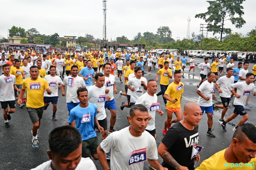 Police Commemoration Day 2018: Marathon in honour of Manipur Police Martyrs :: October 14 2018