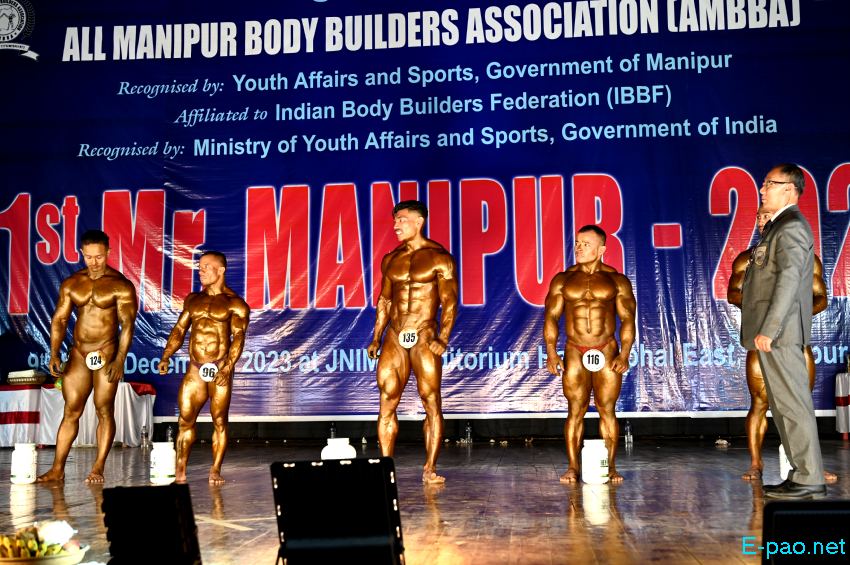 61st Mr Manipur 2023 at JNIMS Auditorium, Porompat :: 10th December 2023