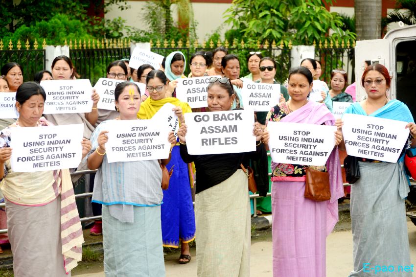 Committee on Mass Protest against Assam Rifles submit memorandum to Prime Minister :: 9th August 2023