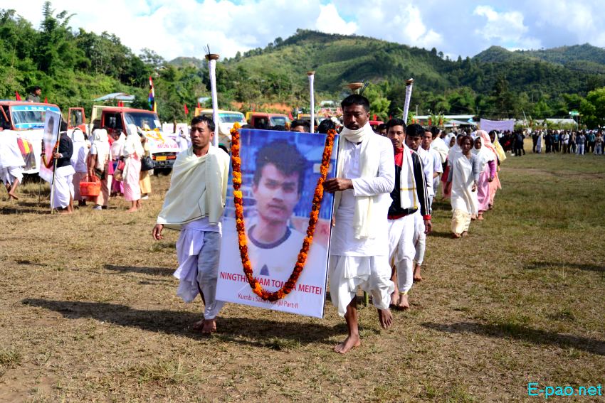 Mangani Leihul of 13 martyrs  - 13 Athouba at Torongthel,  Andro  :: 10th December 2023