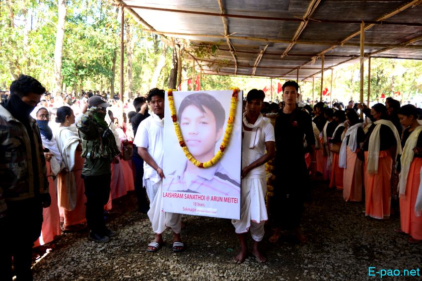 Mangani Leihul of 13 martyrs  - 13 Athouba at Torongthel,  Andro  :: 10th December 2023