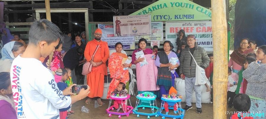 Winter Relief Services at relief camps at Moirang :: 17th November, 2023