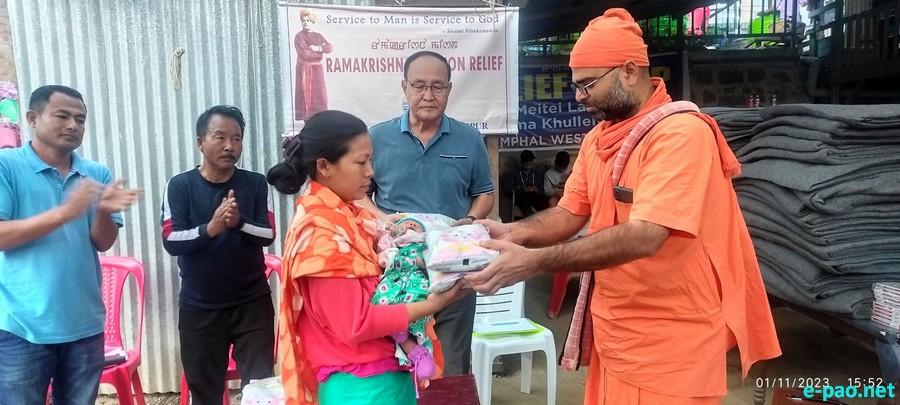 Winter Relief Services at relief camps at Moirang :: 17th November, 2023