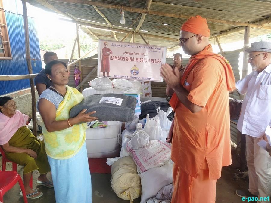 Winter Relief Services at four relief camps in Bishnupur District :: 1st October 2023