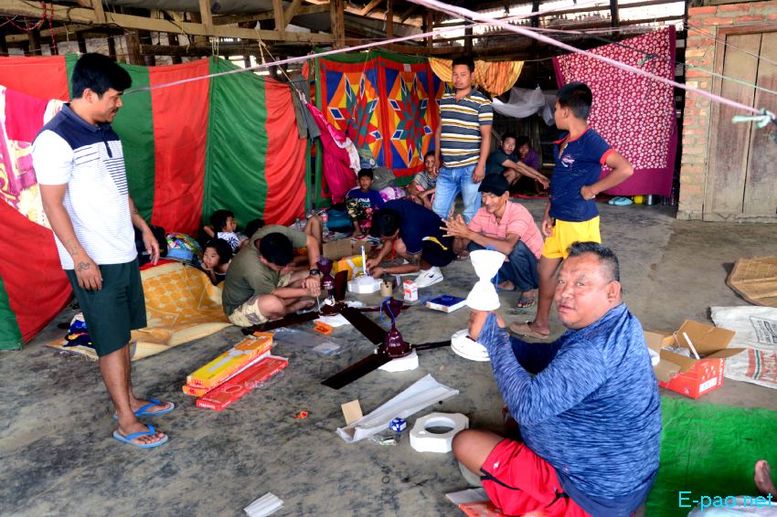 Relief camp at Moirang and Leimaram :: 8th May 2023