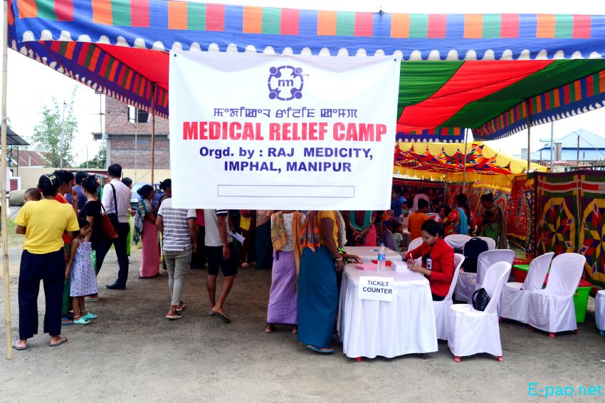 Relief camp at Moirang and Leimaram :: 8th May 2023