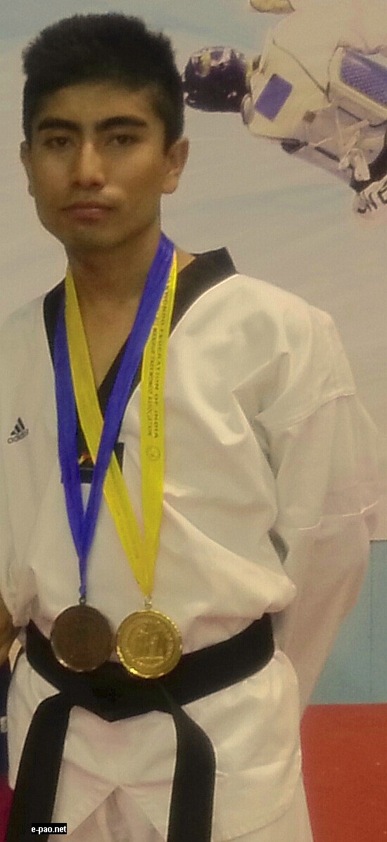 Soyam Chinglemba - National Senior Taekwondo Champion 