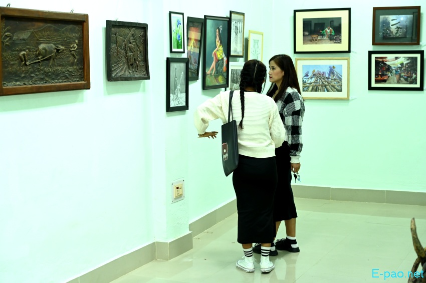 2nd Annual Art Exhibition at Manipur State Art Gallery, Palace Compound, Imphal :: 20th - 24th December, 2023