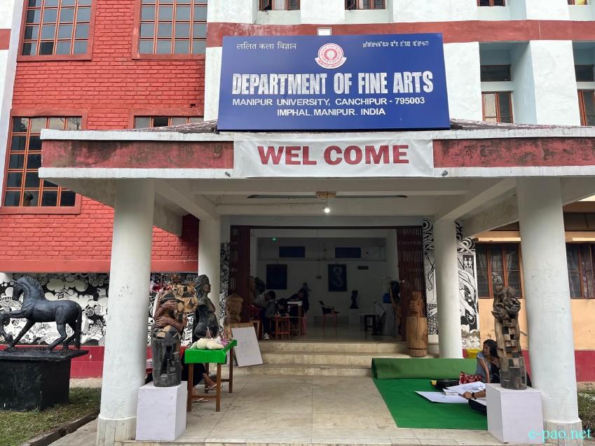 2nd Annual Art Exhibition at Department of Fine Arts, Manipur University :: 28 March - 04 April 2024