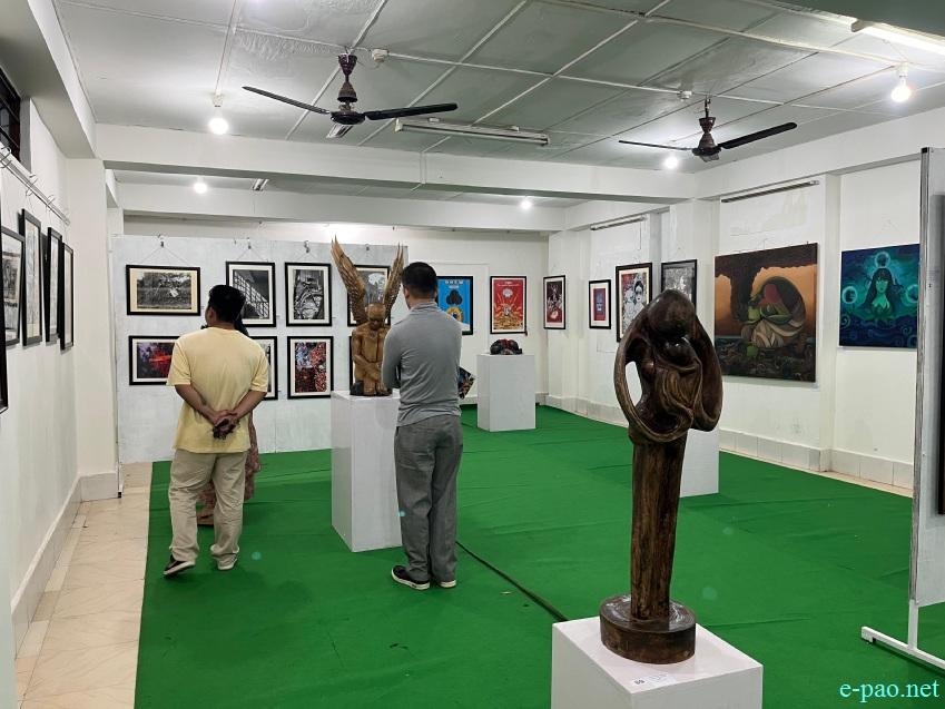 2nd Annual Art Exhibition at Department of Fine Arts, Manipur University :: 28 March - 04 April 2024