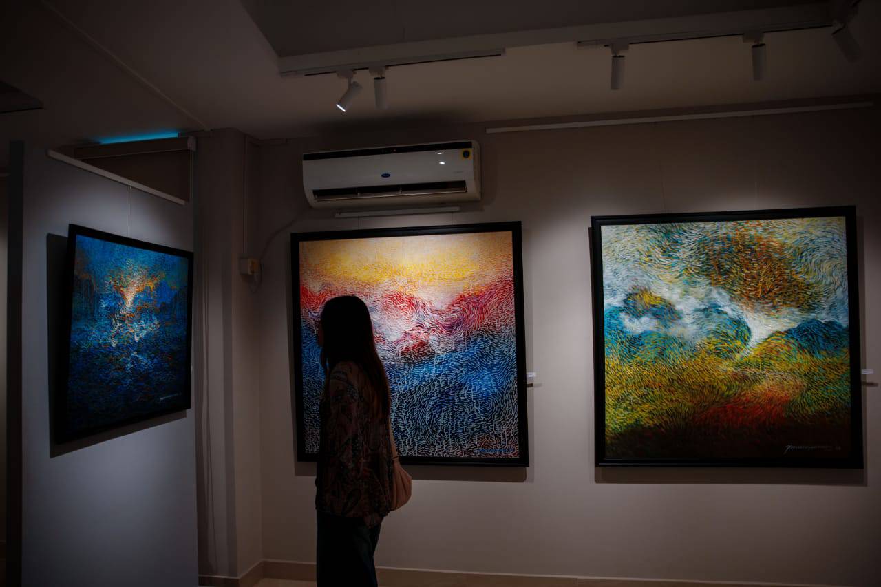 Rhythm & Impression : A Solo Art Exhibition by Dr Gurumayum Krishnadas Sharma at Imphal Art Gallery :: 07th June 2026