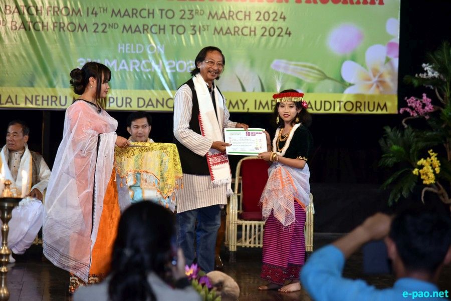 10 Days Holiday Camp for children at JN Manipur  Dance Academy, Imphal :: March 31 2024