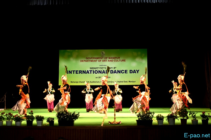 International Dance Day celebrated at Maharaj Chandrakriti Auditorium, Imphal :: 29th April 2024