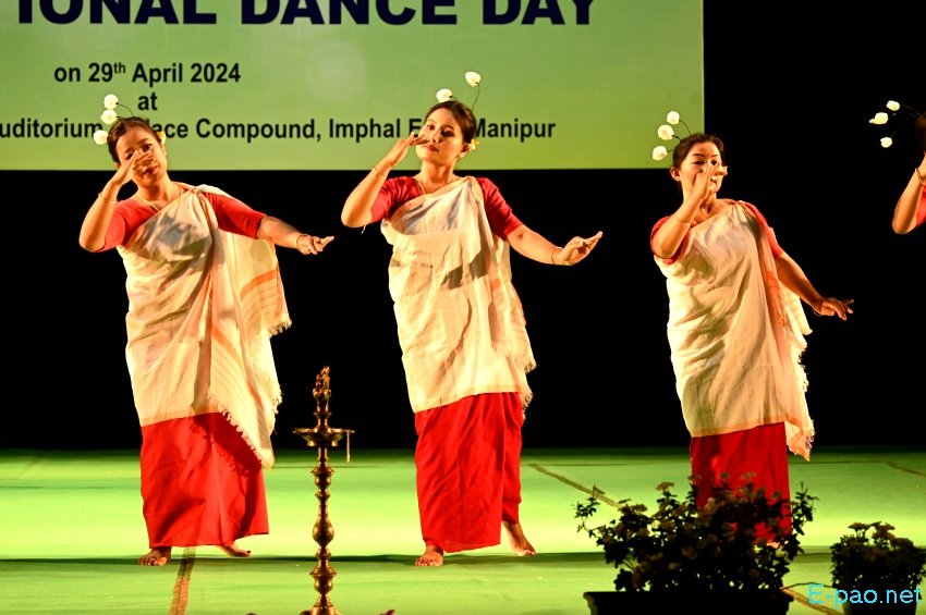International Dance Day celebrated at Maharaj Chandrakriti Auditorium, Imphal :: 29th April 2024