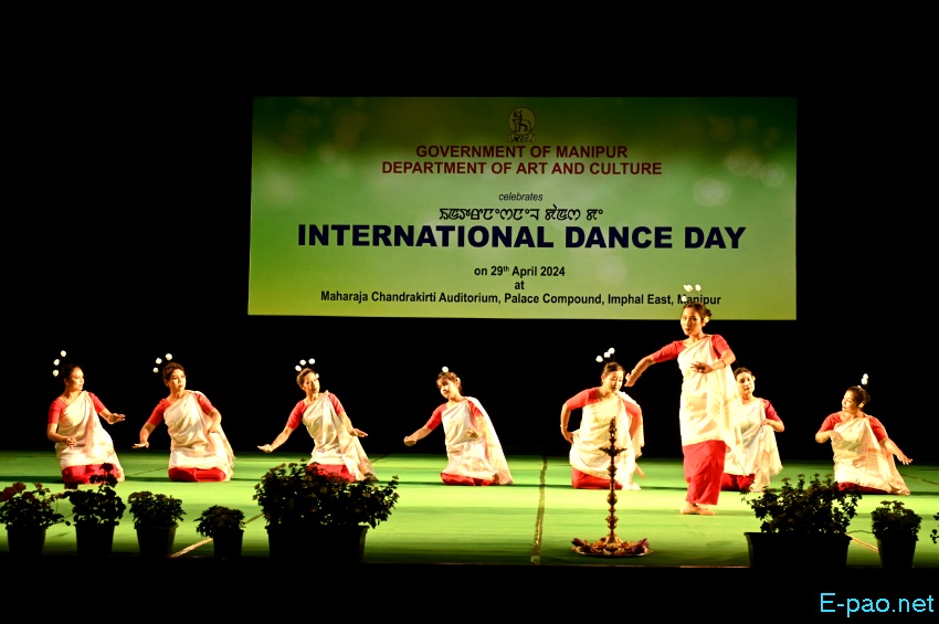 International Dance Day celebrated at Maharaj Chandrakriti Auditorium, Imphal :: 29th April 2024