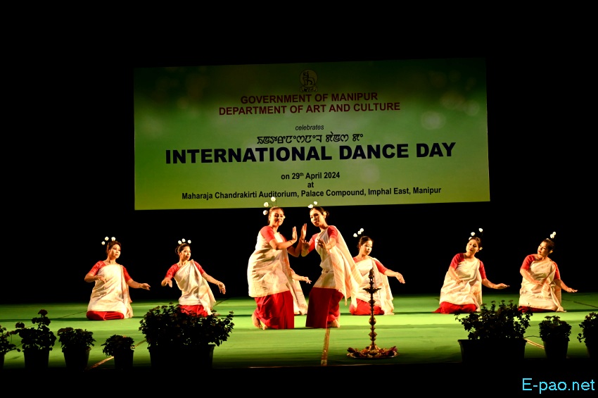 International Dance Day celebrated at Maharaj Chandrakriti Auditorium, Imphal :: 29th April 2024