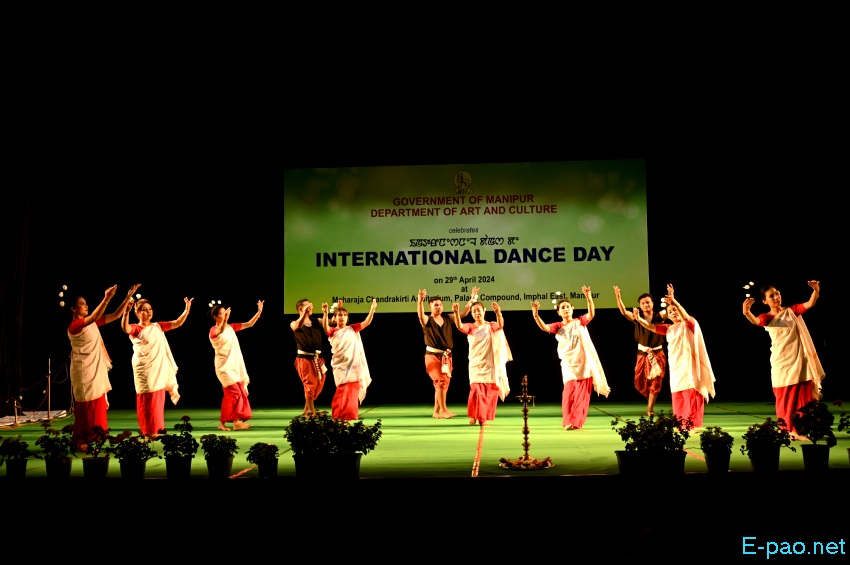 International Dance Day celebrated at Maharaj Chandrakriti Auditorium, Imphal :: 29th April 2024
