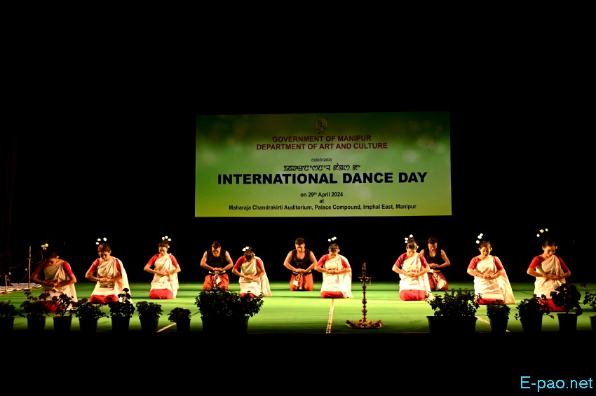 International Dance Day celebrated at Maharaj Chandrakriti Auditorium, Imphal :: 29th April 2024
