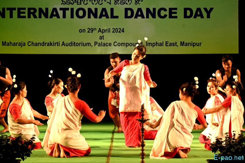 International Dance Day celebrated at Maharaj Chandrakriti Auditorium, Imphal :: 29th April 2024