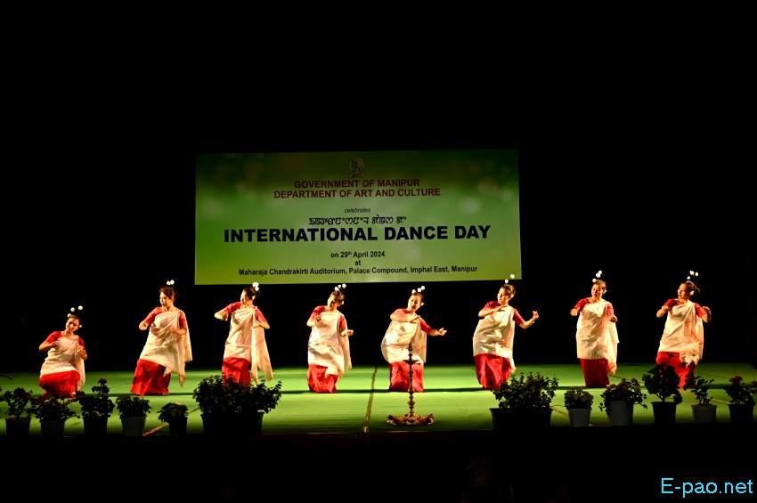 International Dance Day celebrated at Maharaj Chandrakriti Auditorium, Imphal :: 29th April 2024