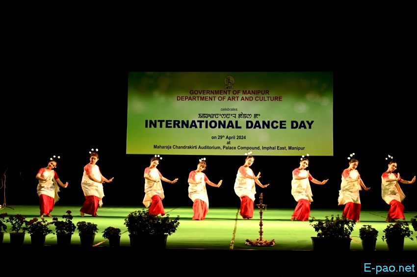 International Dance Day celebrated at Maharaj Chandrakriti Auditorium, Imphal :: 29th April 2024